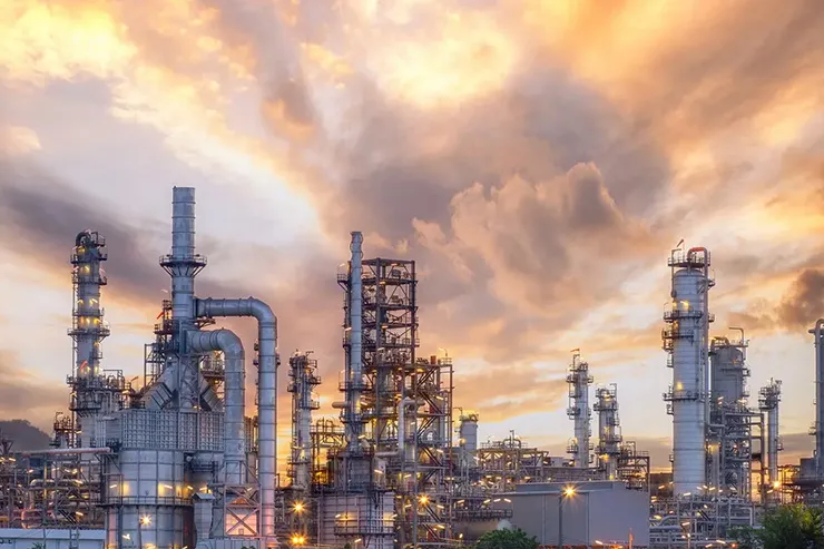 Automation solutions for the Oil and Gas industry by Maxima Automation, supporting upstream, midstream, and downstream operations.