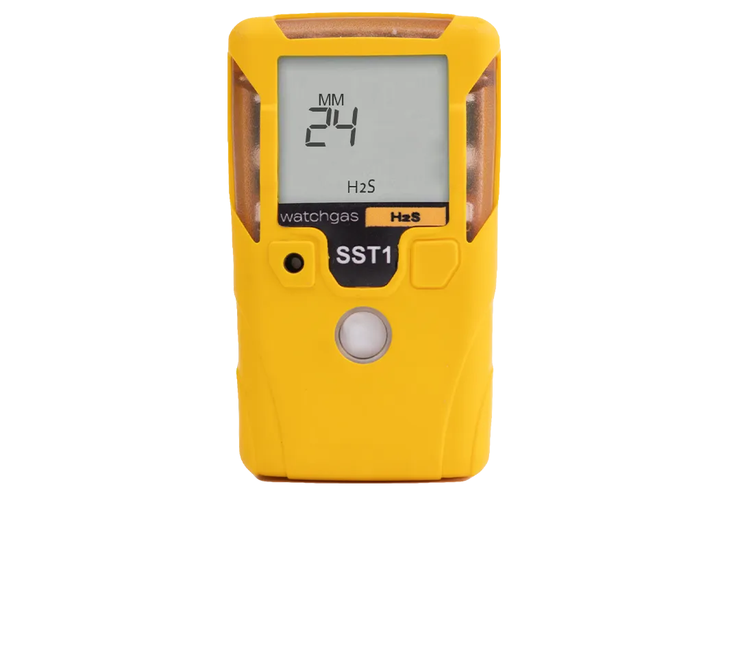 Maxima Automation – SST1 single gas detector, maintenance-free, designed for H₂S, SO₂, CO, and O monitoring in hazardous environments.