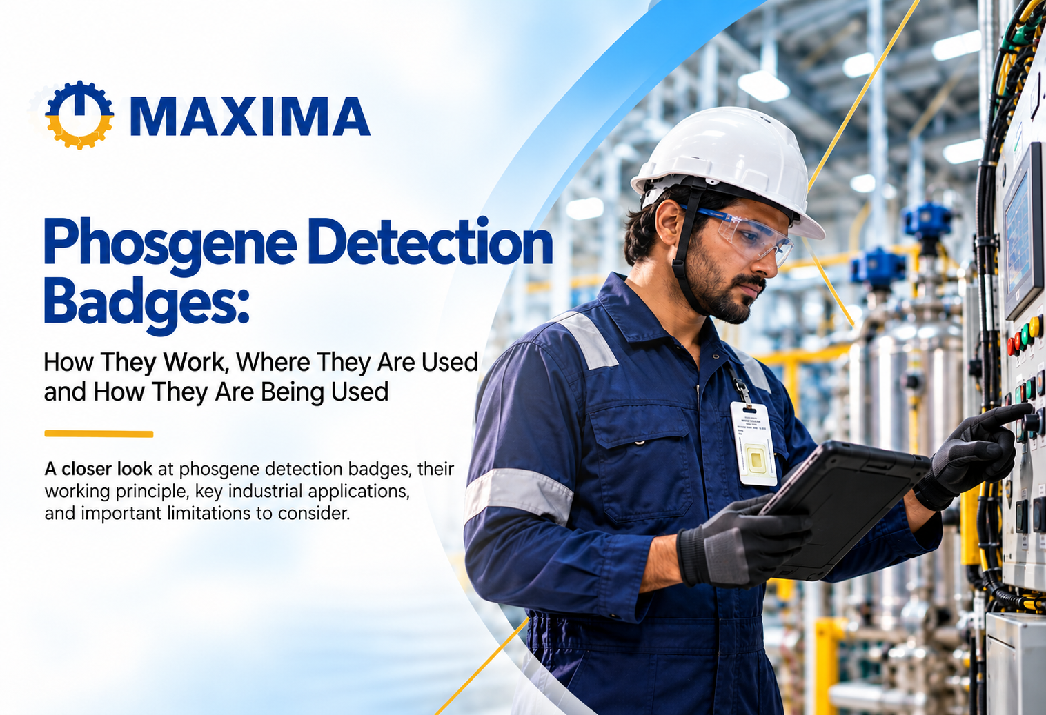 Phosgene Indicator Badges: Uses & Limitations – Maxima Automation solutions